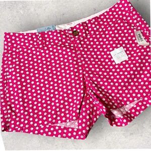 New Old Navy Shorts Womens 2 Pink Seashell Print Casual Everyday Shorts Everyday